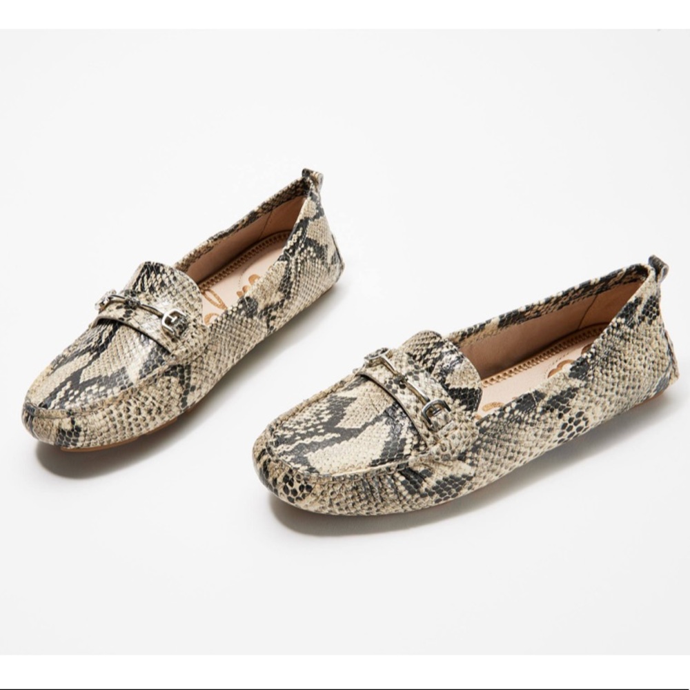 ✨ HP✨ Sam Edelman Animal Print Loafers - Picture 1 of 7